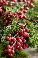 Faux Pine Berry Garland