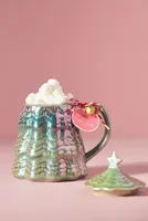 Merry Tree Lidded Mug
