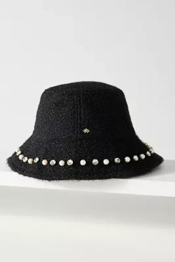 Lele Sadoughi Embellished Bucket Hat
