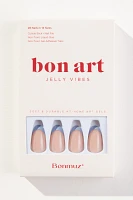 Bonmuz Jelly Press On Nail Set