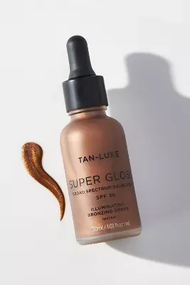 Tan-Luxe Super Gloss SPF 30 Illuminating Bronzing Face Drops