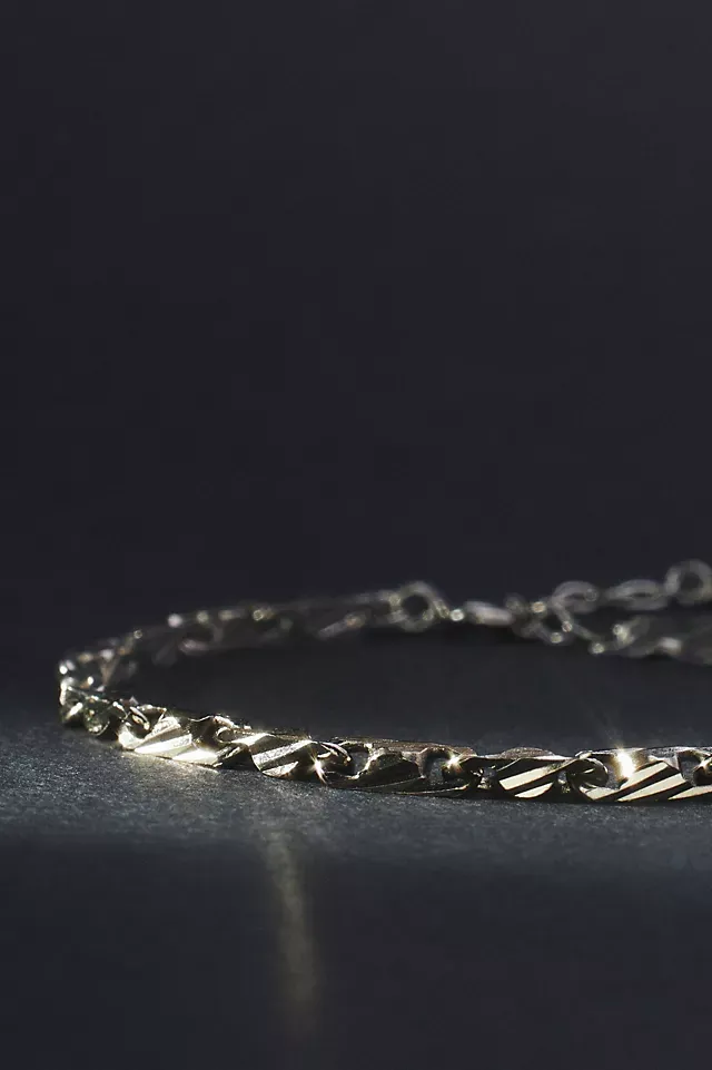 Ott Adjustable Chain Bracelet in Gold