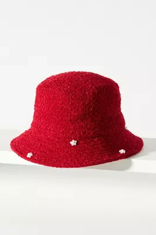 Embellished Bucket Hat
