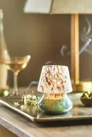 Cheena Fruity Apple Cider Champagne Glass Mushroom Lamp Candle