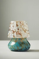 Cheena Fruity Apple Cider Champagne Glass Mushroom Lamp Candle