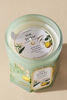 Apothecary 18 Floral Sol Tobac Small Glass Candle