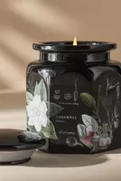 Apothecary 18 Floral Night Gardenia Ceramic Jar Candle