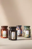 Apothecary 18 Floral Sol Tobac Glass Jar Candle​