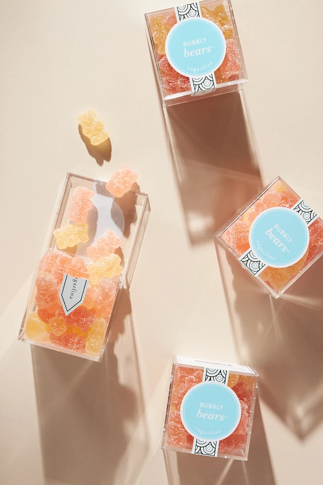 Sugarfina Bubbly Bears Candy Cubes, Set of 4