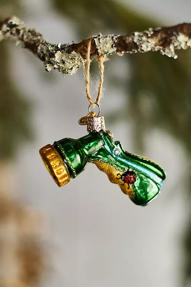 Garden Hose Nozzle Glass Ornament