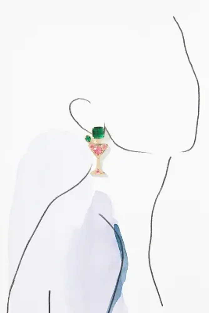 Pakera Martini Cocktail Earrings