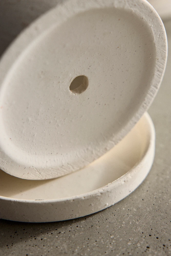 Easton Ceramic Pot + Saucer Set