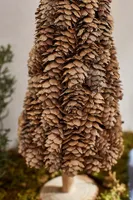 Pine Cone Tabletop Tree