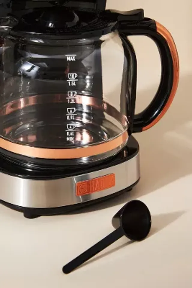 Haden Heritage 1.5 Liter Putty Drip Coffee Maker
