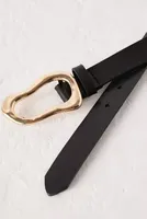 By Anthropologie Structural Buckle Belt