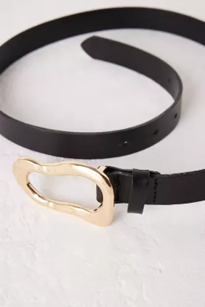 By Anthropologie Structural Buckle Belt