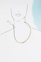 Monogram Beaded Necklace