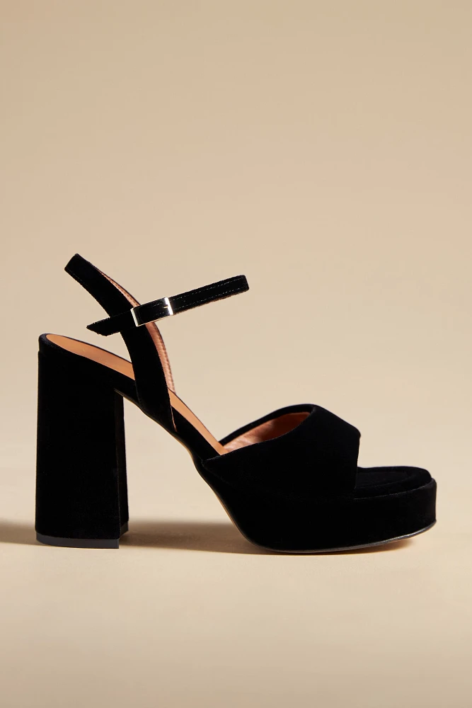 By Anthropologie Platform Heels