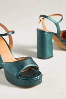 By Anthropologie Platform Heels