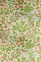 Woodland Floral Peel-and-Stick Wallpaper by Ben & Erin Napier