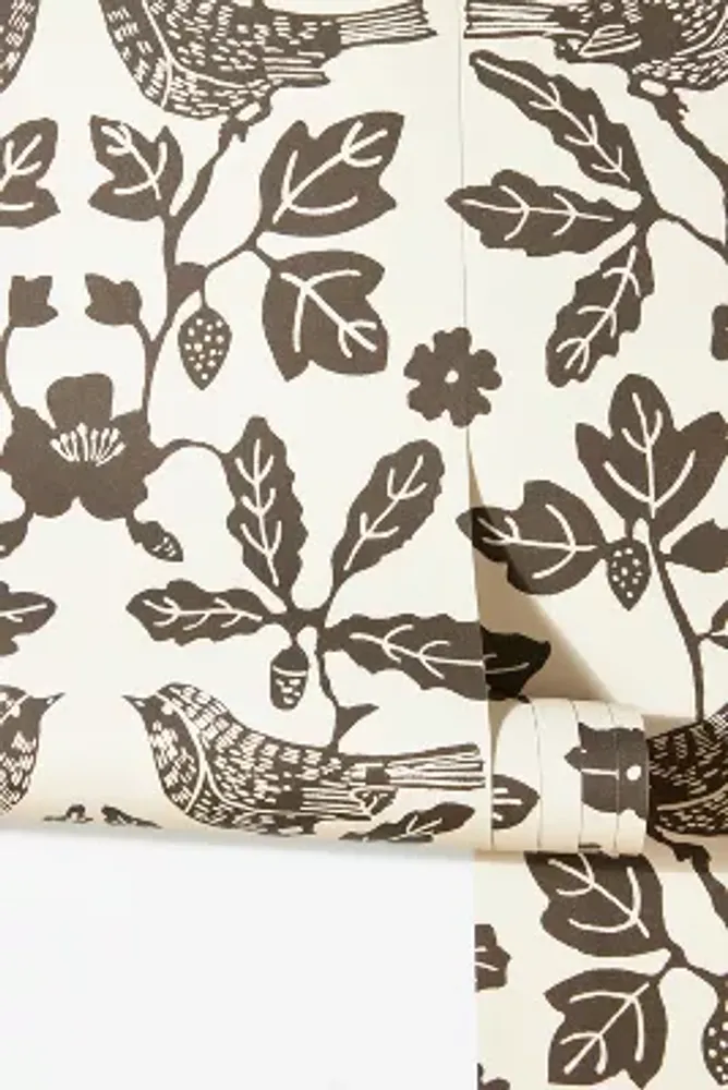 Sparrow & Oak Peel-and-Stick Wallpaper by Ben and Erin Napier