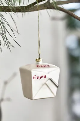Take Out Glass Ornament