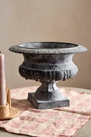 Low Cast Iron Urn Planter