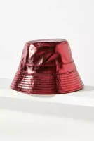 Wyeth Faux Leather Bucket Hat