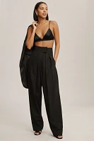 Ronny Kobo Darine Pleated Tailored Pants