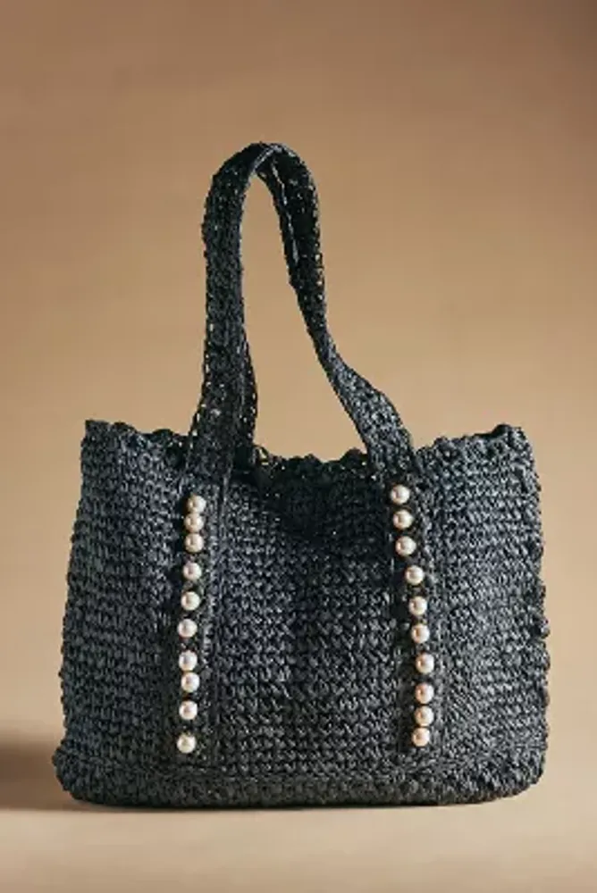 Bembien - Black Woven Gabrielle Bag