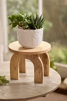 Natural Wood Plant Stand