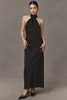 Significant Other Darcy Backless Halter Dress