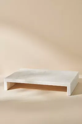 Marble Waterfall Serving Stand