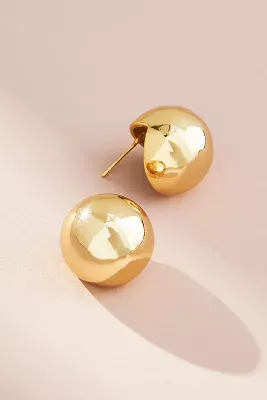Rounded Post Earrings