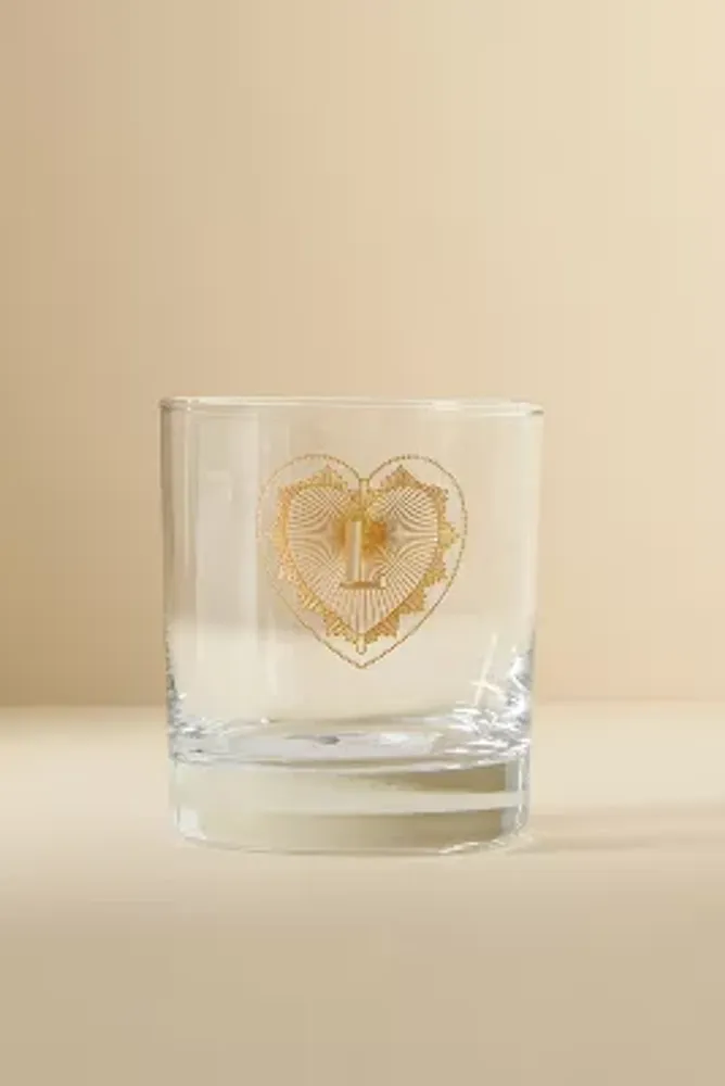 Charming Monogram Old Fashioned Glass