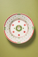 Festive Bistro Tile Dessert Plate