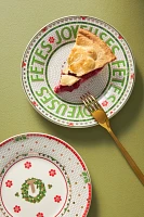 Festive Bistro Tile Dessert Plate