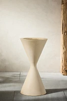 Hourglass Cast Stone Planter