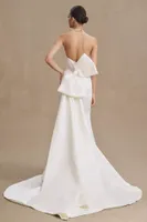 Wtoo by Watters Savvy Strapless Back-Bow Wedding Gown