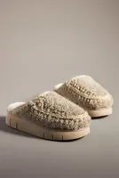 Mou Bounce Curly Clog Slippers