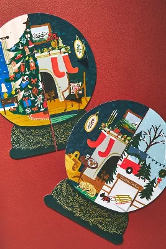 Rifle Paper Co. Snow Globe Advent Calendar