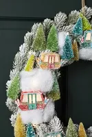 Light-Up Gondola Wreath