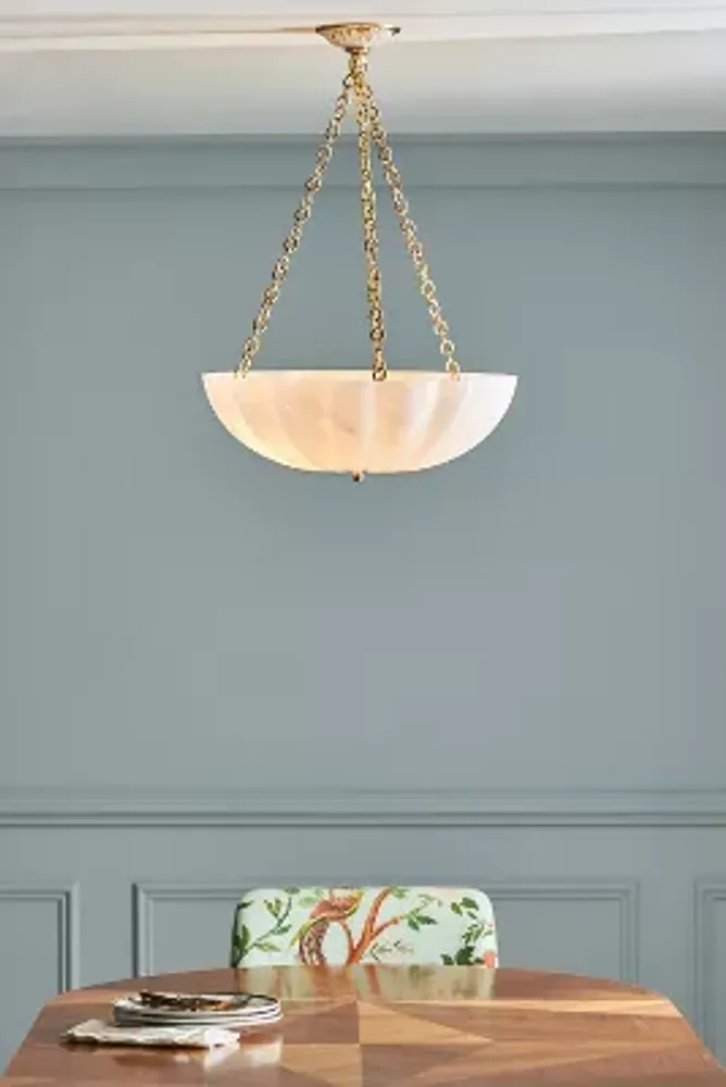 Cristol Tiered Chandelier Brass by Aerin Lauder Visual Comfort - Gild & Co.