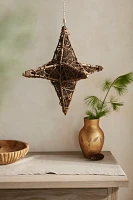 Woven Vine Hanging Star