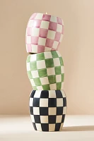 Paddywax Checkmate Black Fig + Olive Porcelain Jar Candle