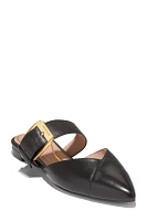 Cole Haan Vandam Buckle Flat Mules