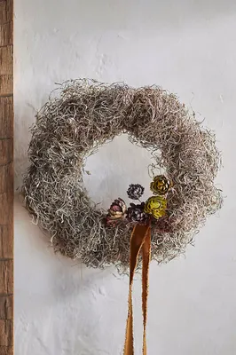 Preserved Spanish Moss Wreath