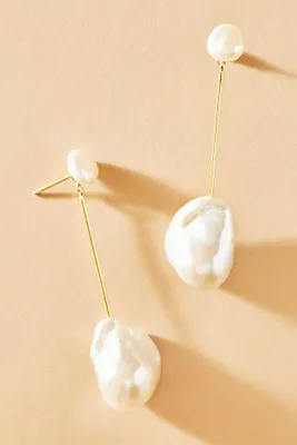 Shashi Petunia Pearl Earrings