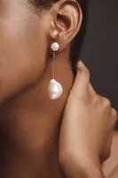 Shashi Petunia Pearl Earrings
