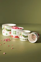 Festive Bistro Tile Measuring Cups, Set of 4